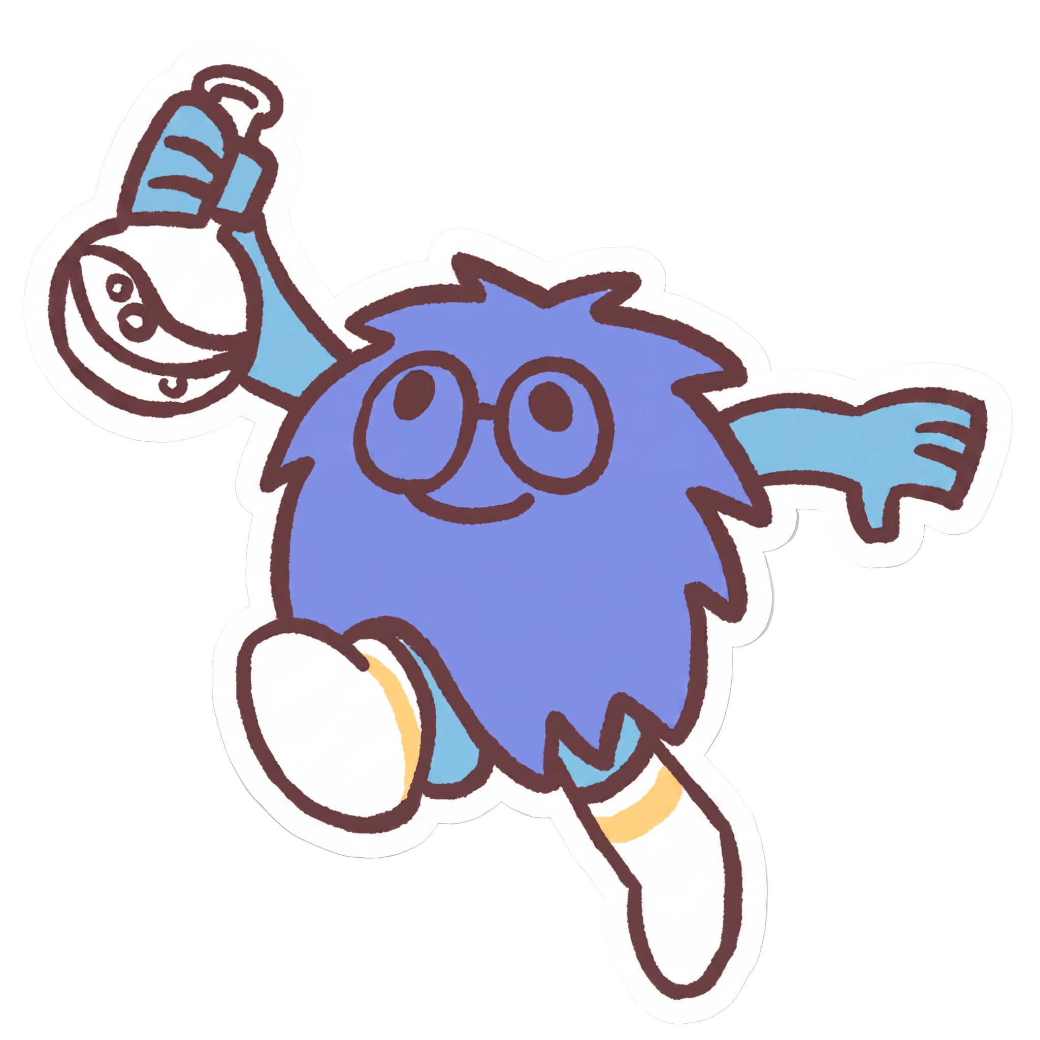 科P 原始插畫貼紙